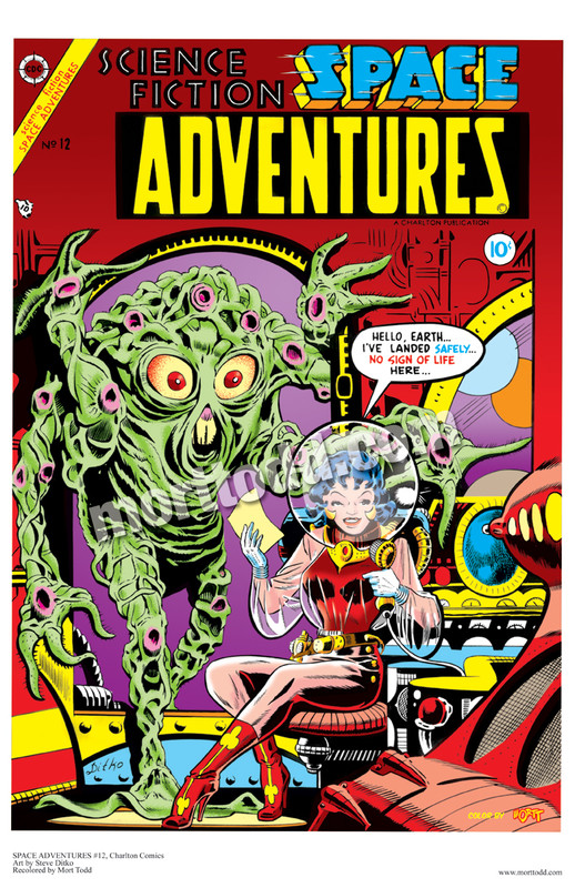 SPACE ADVENTURES #12 by STEVE DITKO