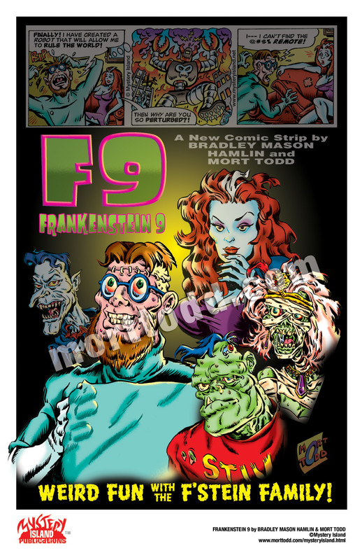 FRANKENSTEIN 9 by MORT TODD