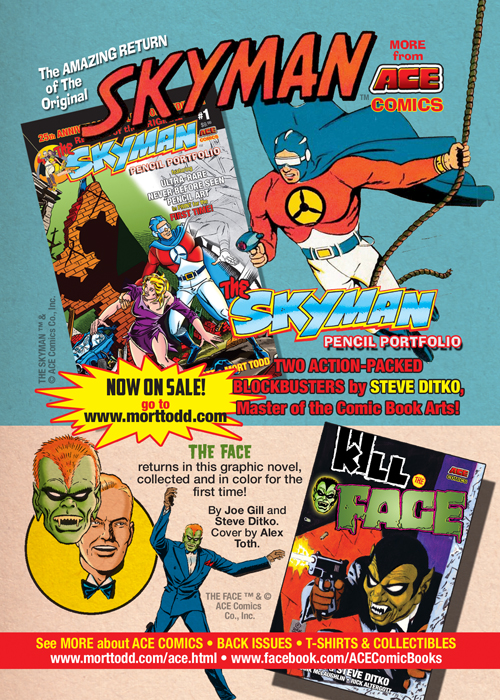 SKYMAN & FACE Comics