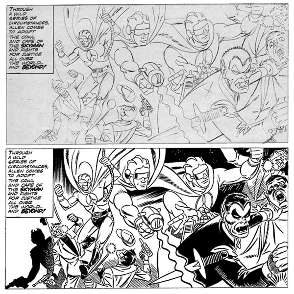 SKYMAN Pencils & Inks