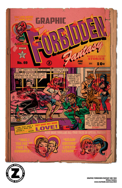 GRAPHIC FORBIDDEN FANTASY #69 1953