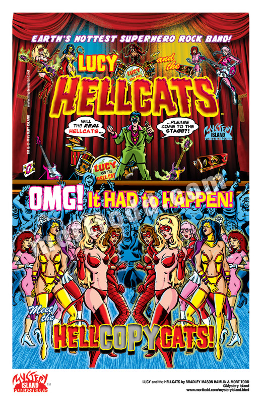 LUCY & THE HELLCATS by MORT TODD