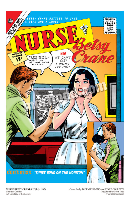 NURSE BETSY CRANE by DICK GIORDANO & VINCE COLLETTA