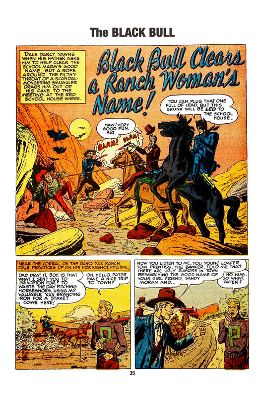 BLACK BULL CLEARS A RANCH WOMAN'S NAME